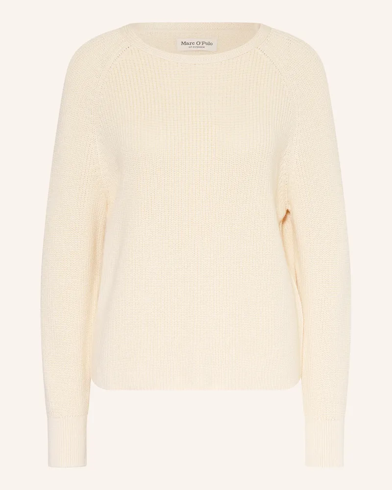 Marc O'Polo Pullover weiss Creme