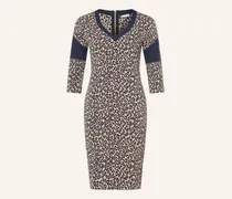 Jerseykleid Mit 3/4-Arm beige