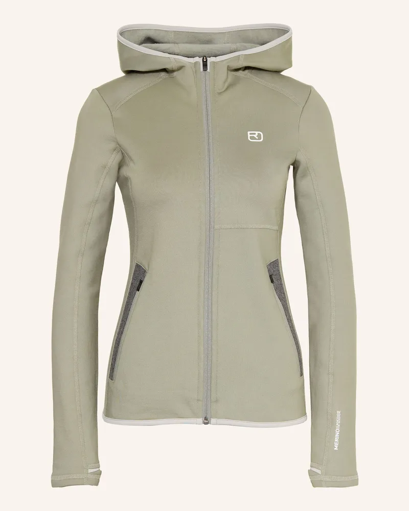 Ortovox Fleecejacke Fleece Hoody gruen Grün