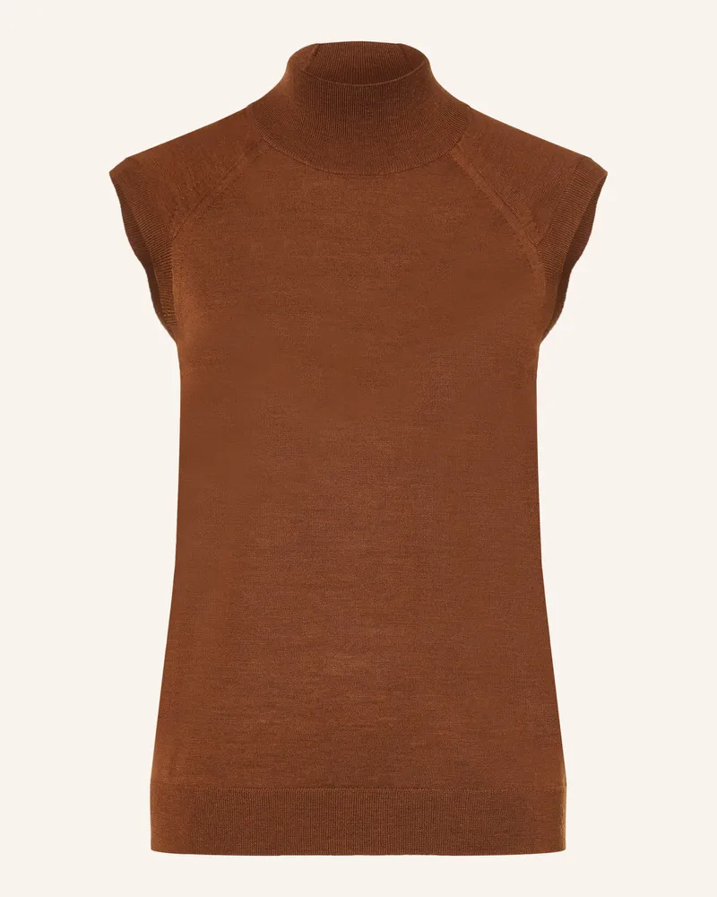 HUGO BOSS Stricktop Fipini braun Braun