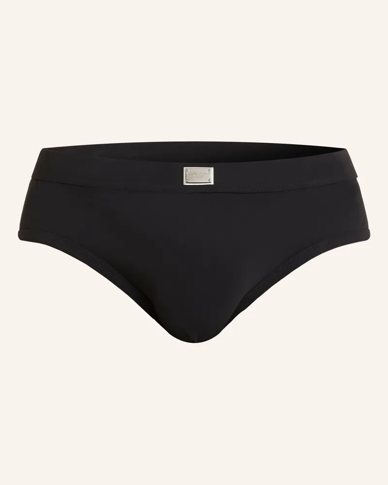 Dolce & Gabbana Badeslip JERSEY INDEM Schwarz