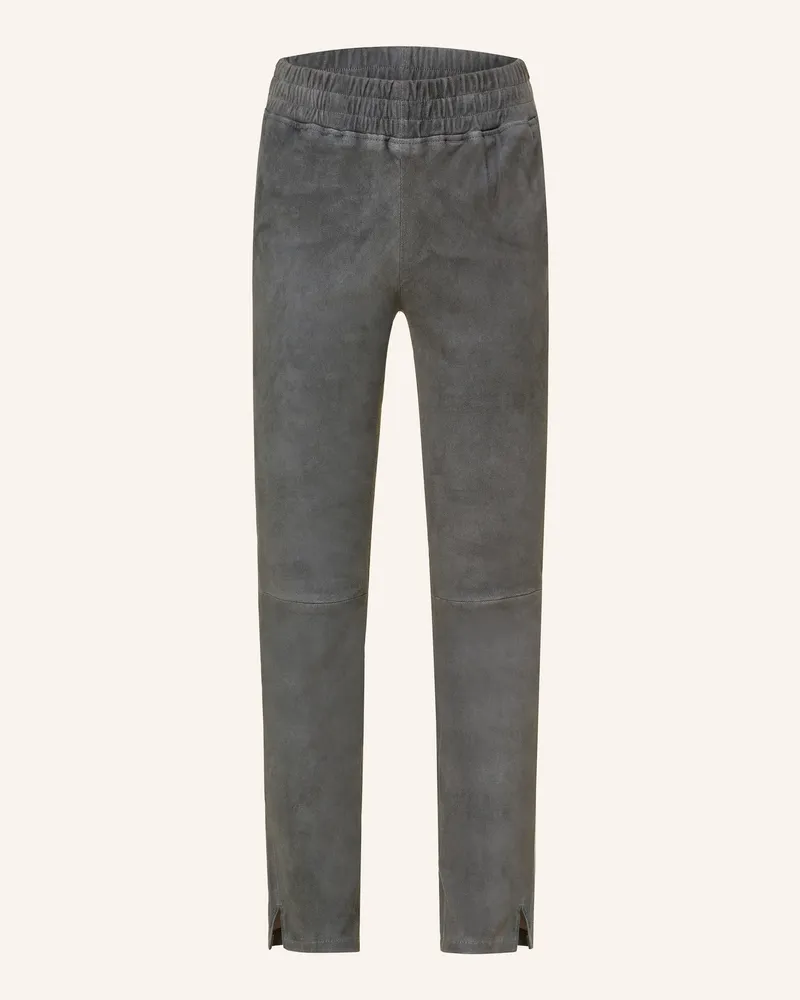 lilienfels Lederhose Grau