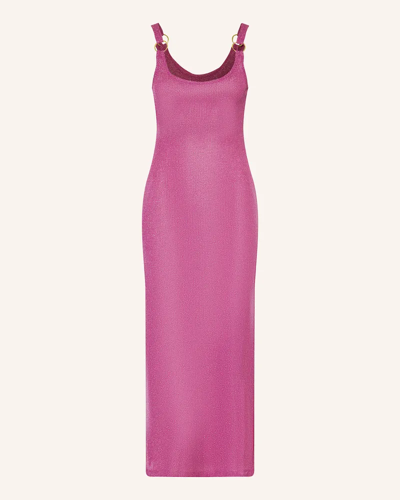 Banana Moon Strandkleid GOLDENRIB AMIVA mit Glitzergarn Fuchsia