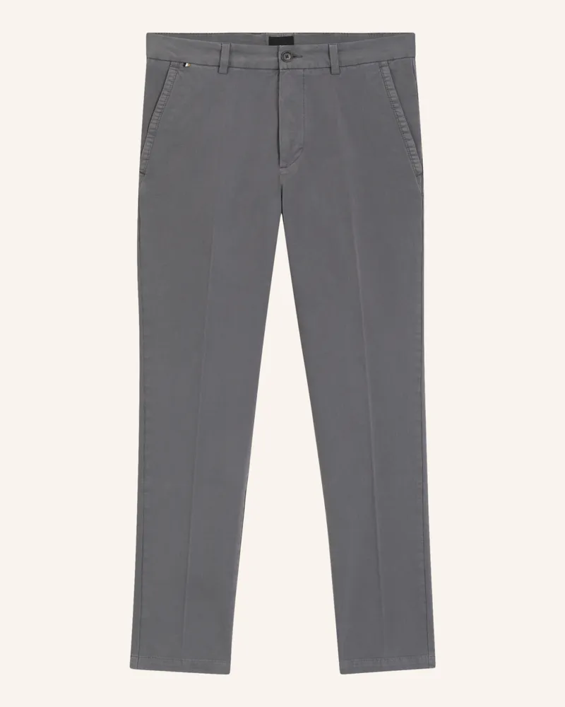 HUGO BOSS Casual Hose H-kaiton1 Slim Fit grau Dunkelgrau