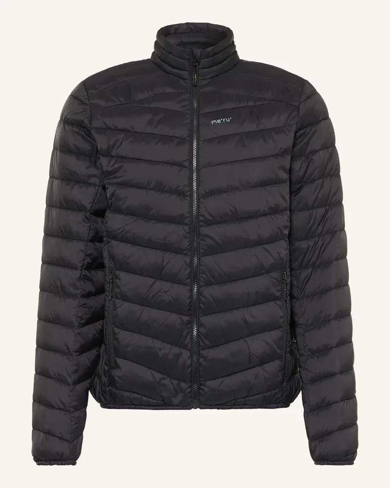 me°ru' Steppjacke Weston 2.0 schwarz Schwarz