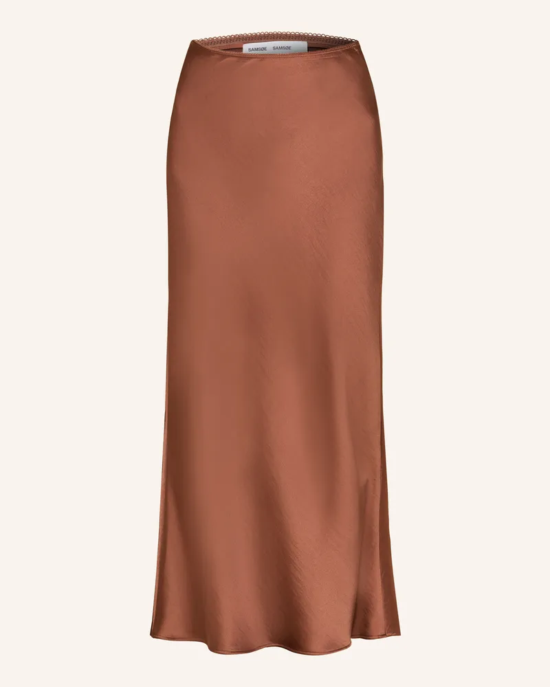 Samsøe & Samsøe Satinrock Saagneta braun Braun