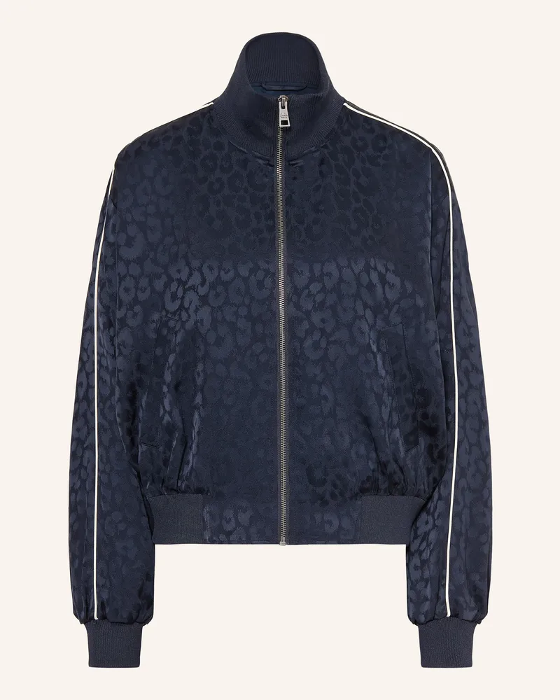 Lala Berlin Satinblouson THARA Dunkelblau