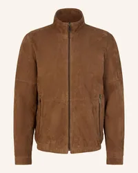 Strellson Lederjacke JIM Braun