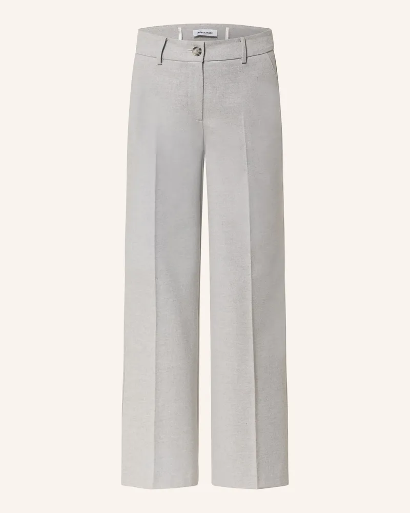 More & More Marlenehose grau Hellgrau
