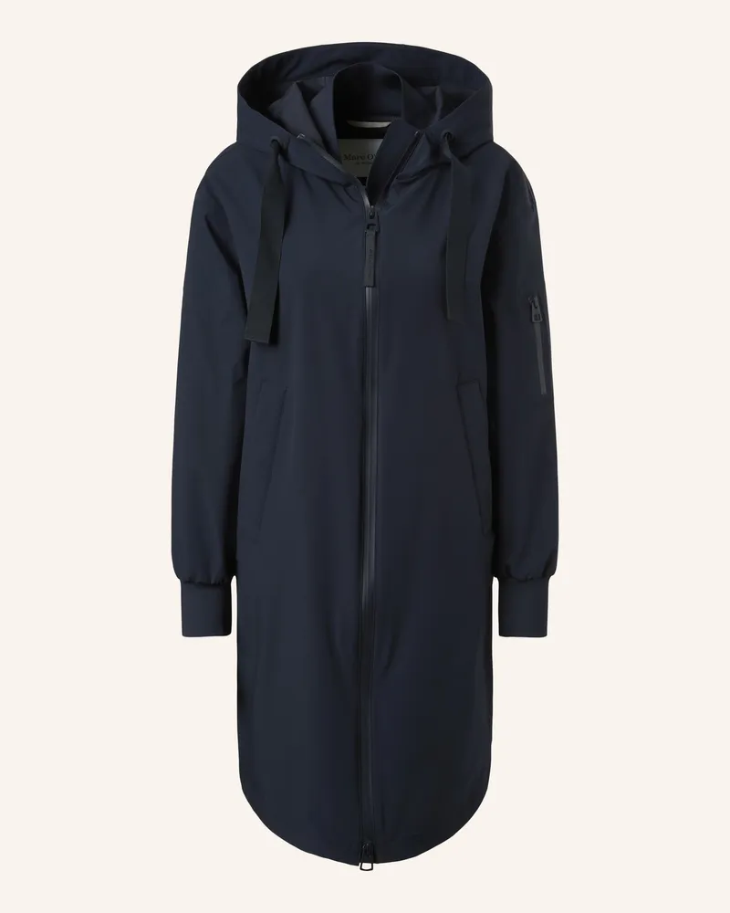 Marc O'Polo Regenmantel Dunkelblau