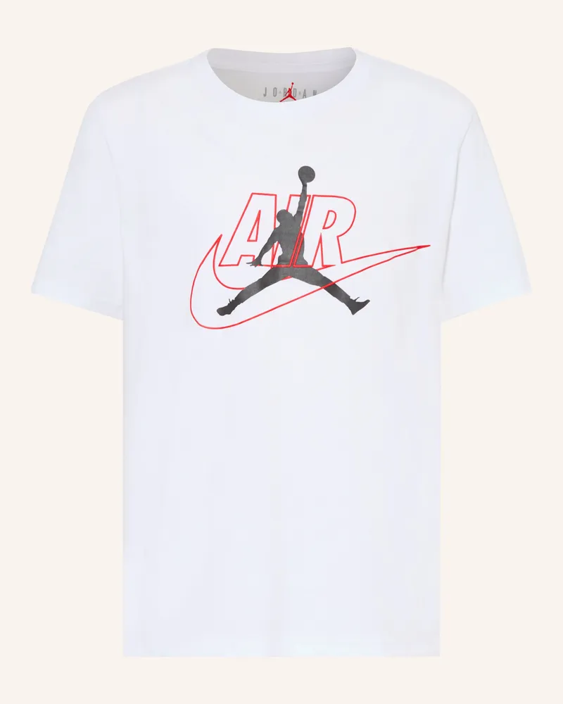 Jordan T-Shirt Air Swoosh weiss Weiss