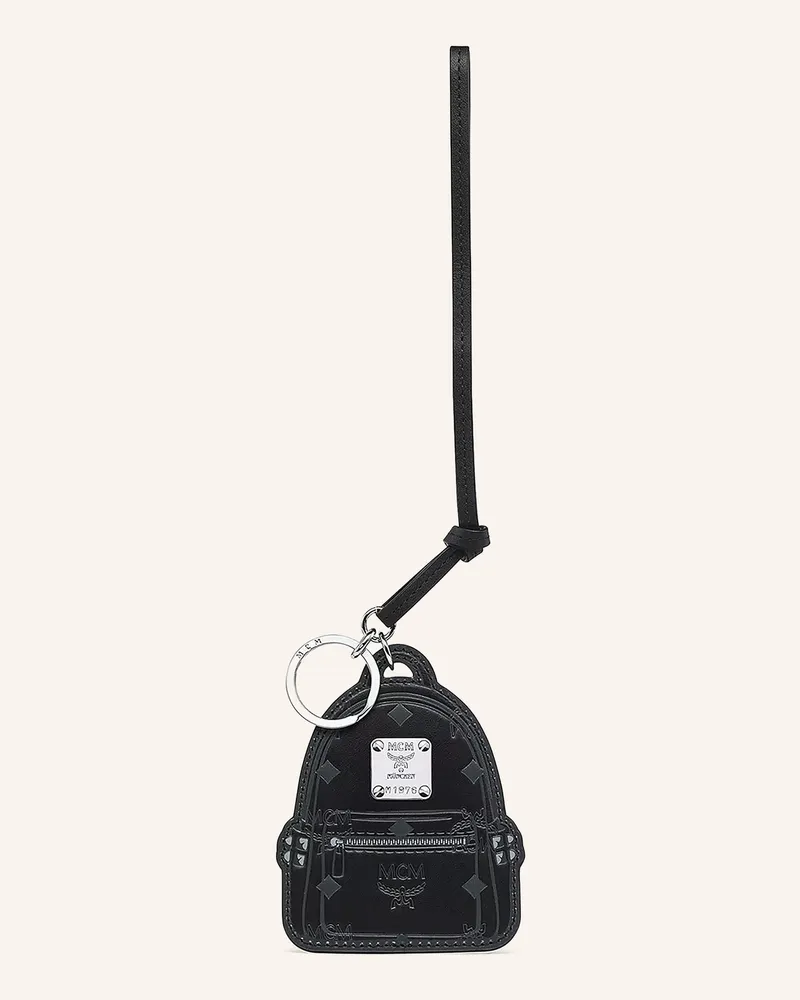 MCM Taschenanhänger schwarz Schwarz