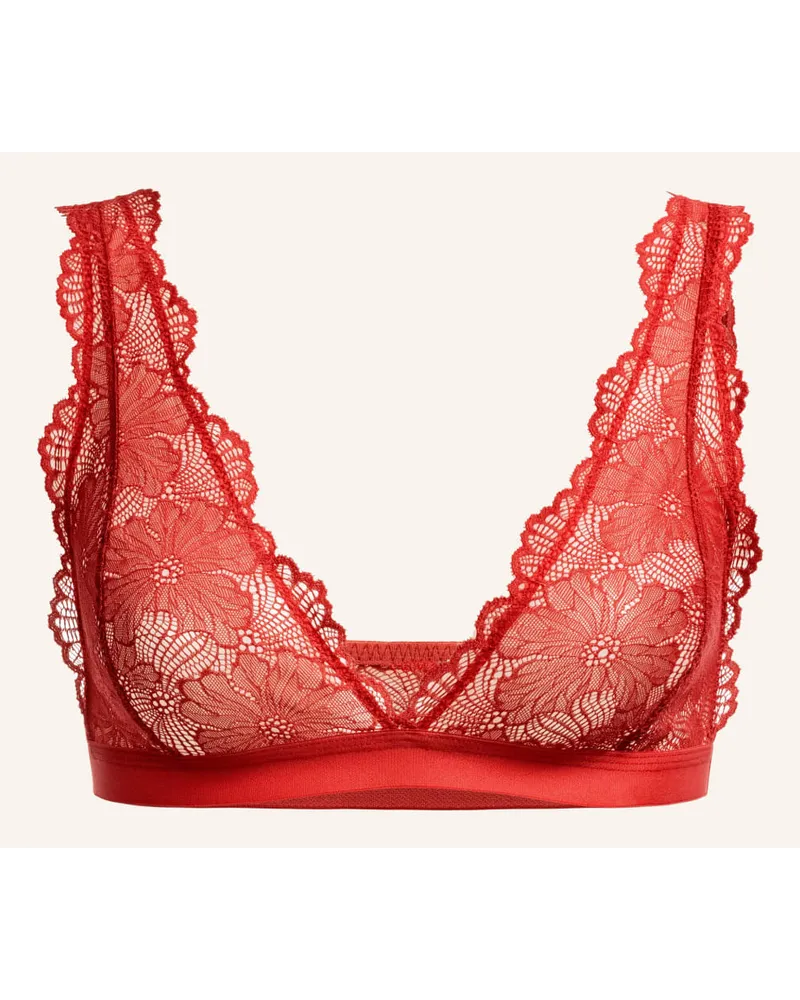 Ehrlich Textil Bustier CLASSY LACE BRALETTE Rot