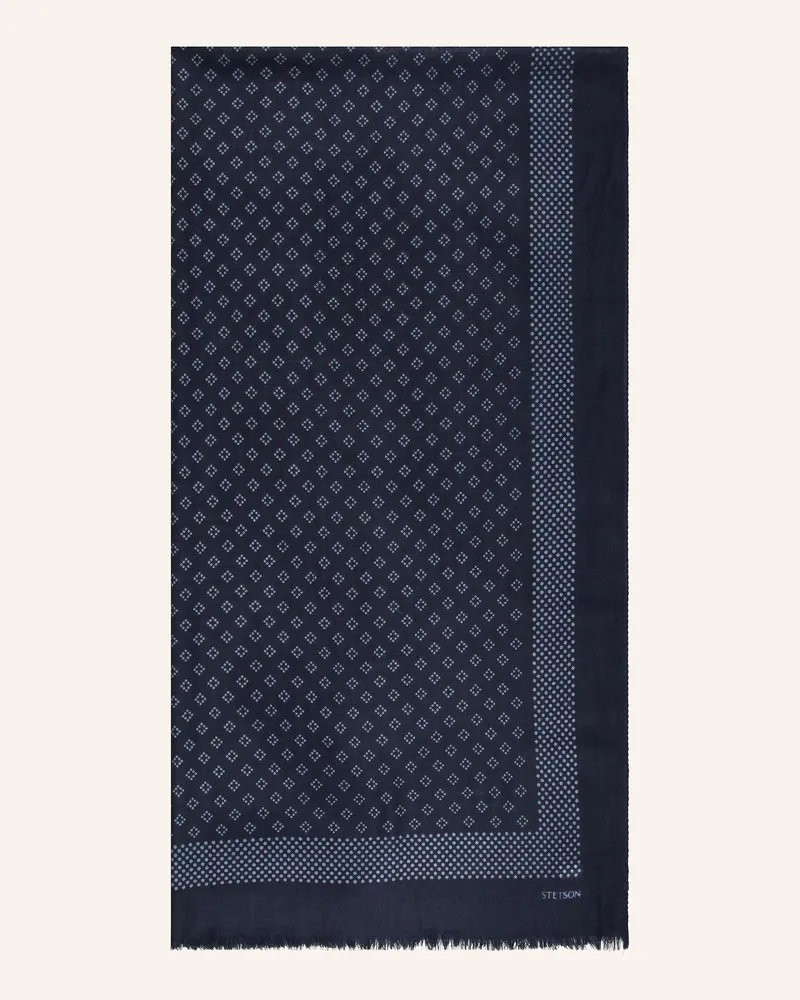 Stetson Schal Dunkelblau
