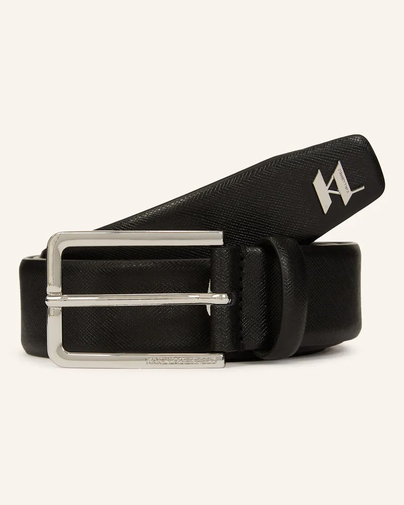 Karl Lagerfeld Gürtel Schwarz