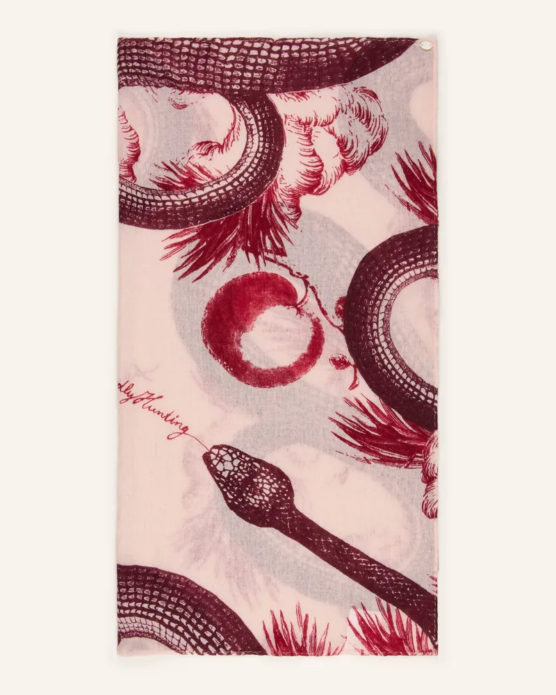 Friendly Hunting Cashmere-Tuch rosa Hellrosa