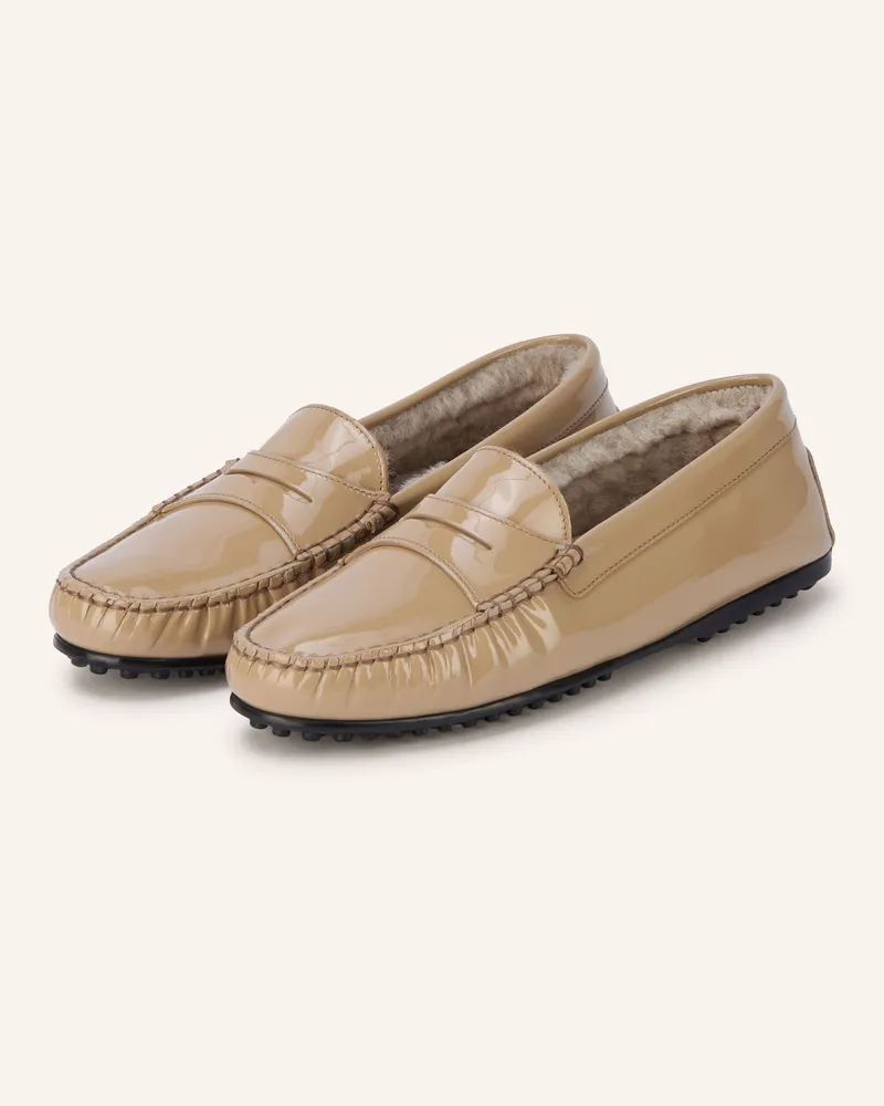 lilienfels Penny-Loafer beige Hellbraun