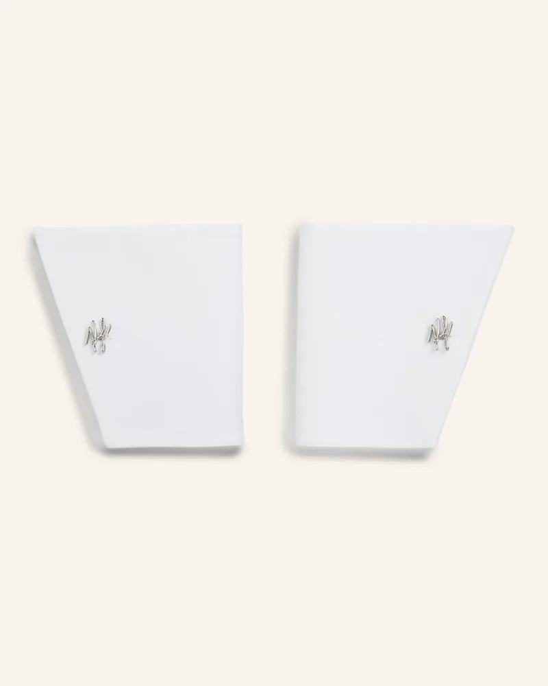 Karl Lagerfeld Manschettenknopf Weiss