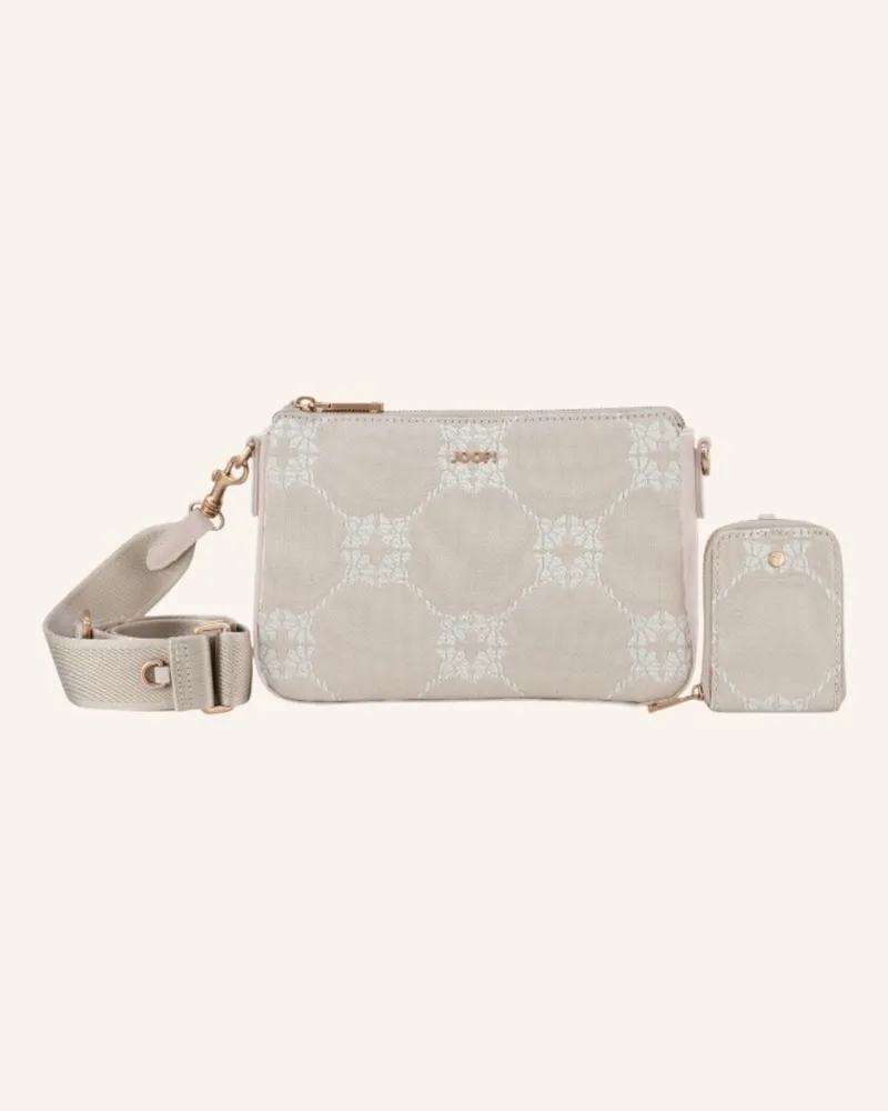 JOOP! Schultertasche Mosaico Jasmina beige Sesame