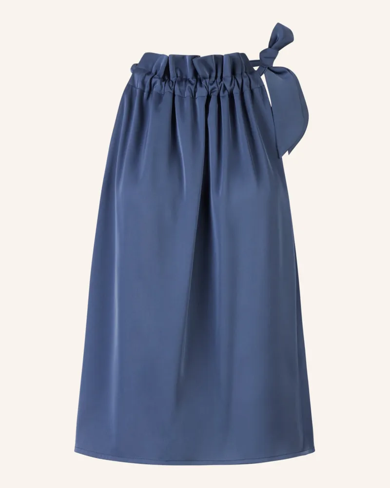 Apart Satinblusentop Blau