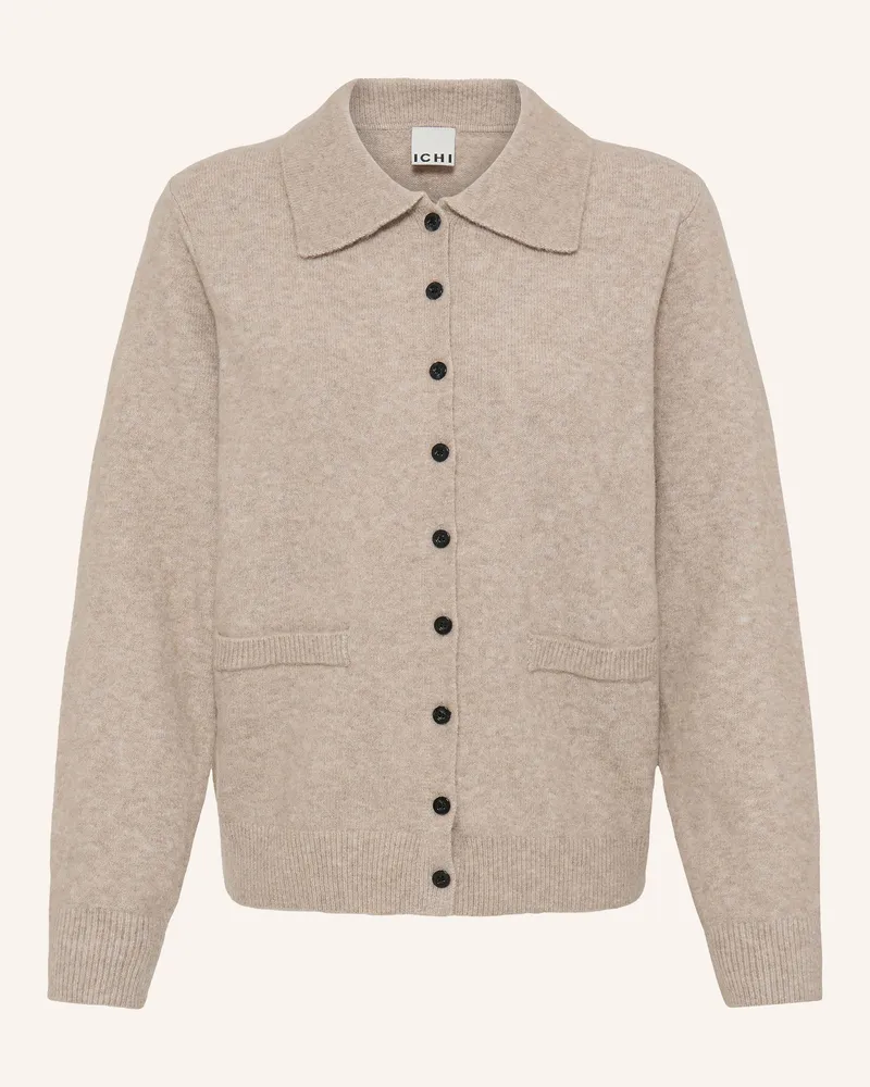 ICHI Strickjacke Ihdasila ca2 beige Beige