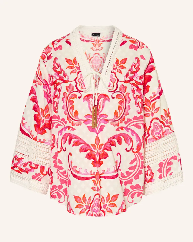 Grace Blusenshirt pink Fuchsia