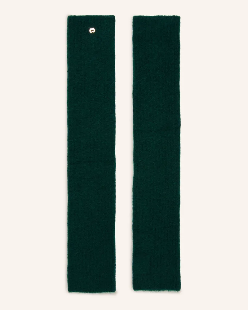 Maje Handschuhe gruen Dunkelgrün