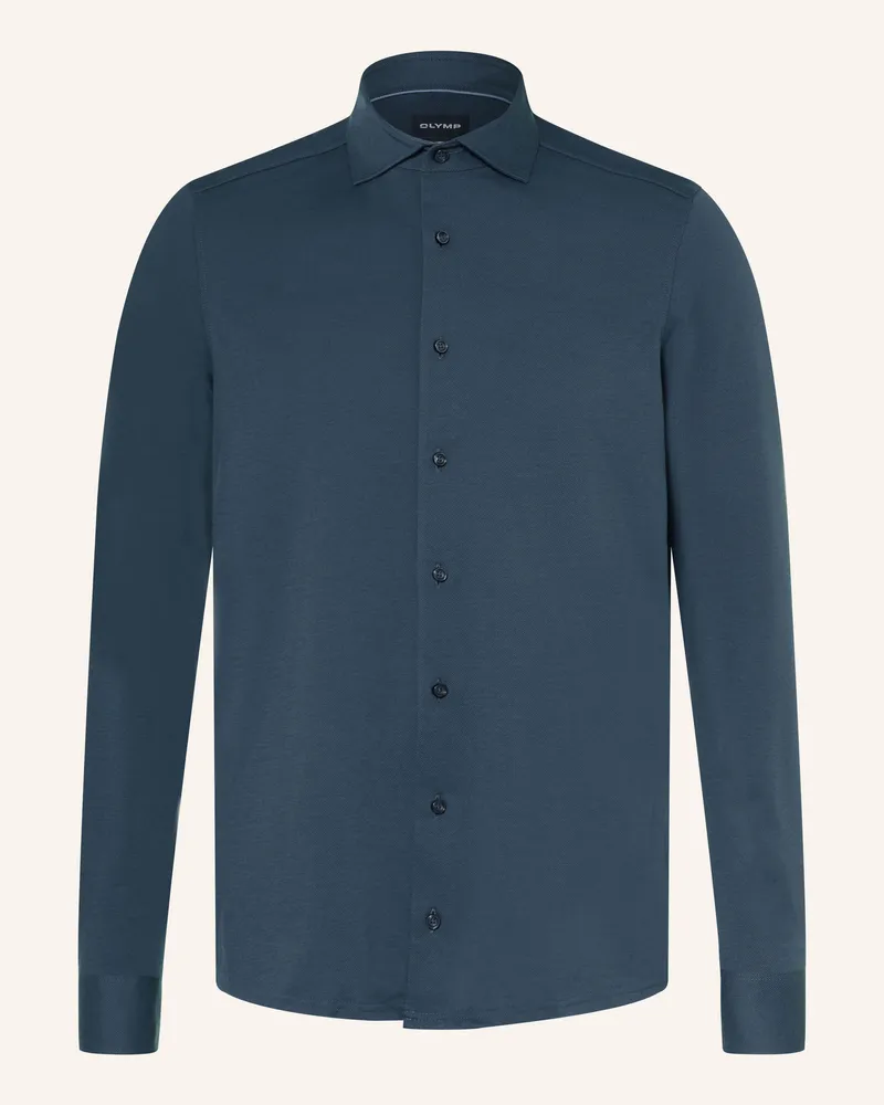 Olymp Hemd Smart Business Modern Fit blau Dunkelblau