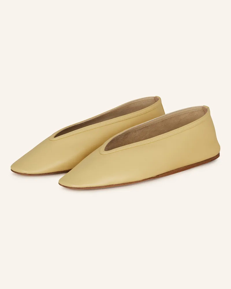 Le Monde Béryl Ballerinas Luna gelb Hellgelb
