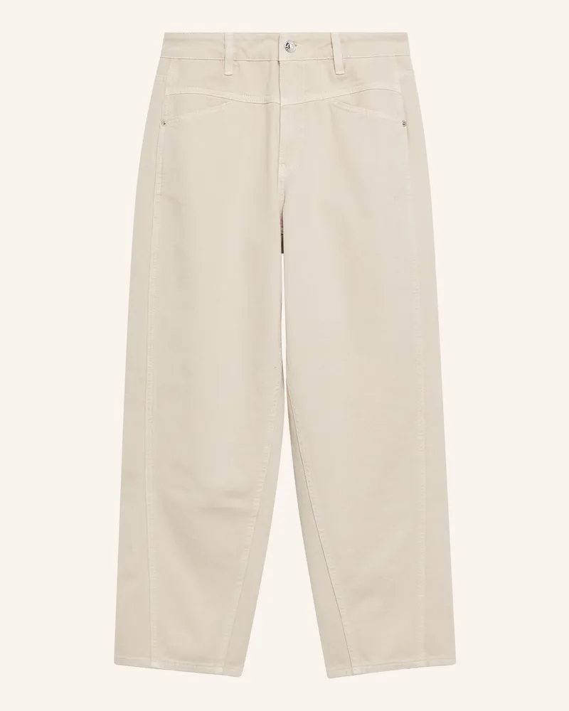 COMMA Jeans-Hose beige Beige