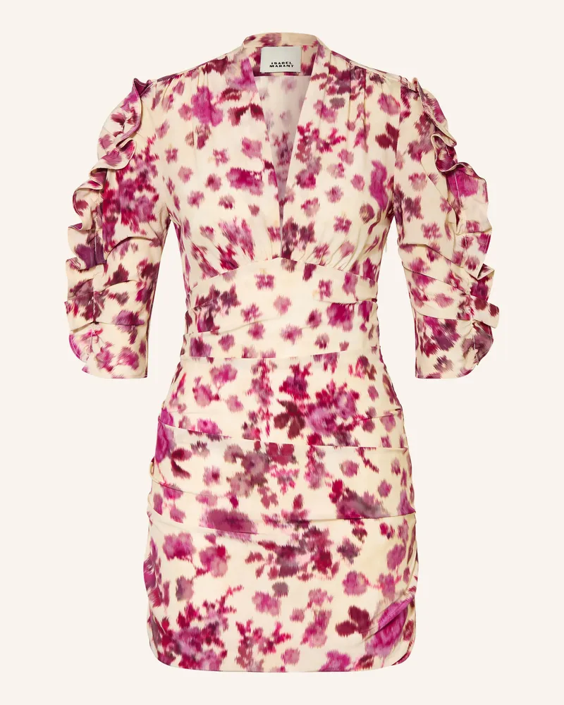 Isabel Marant Cocktailkleid Doris Aus Seide rosa Fuchsia