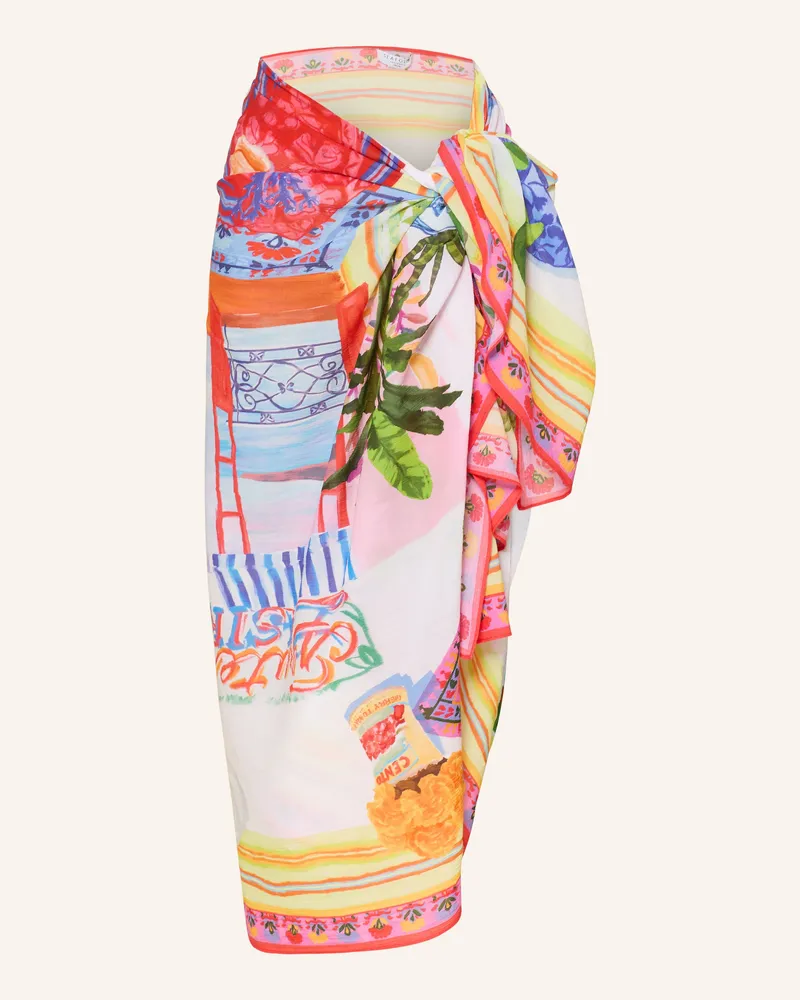 Seafolly Australia Pareo La Boca blau Pink