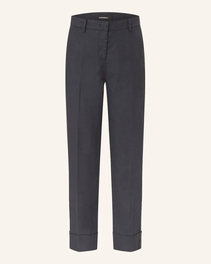Cambio 7/8-Hose KRYSTAL mit Leinen Dunkelblau