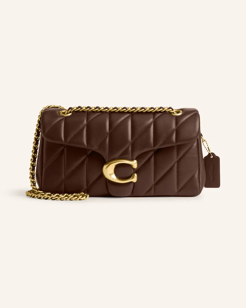 Coach Schultertasche Tabby 26 braun Dunkelbraun