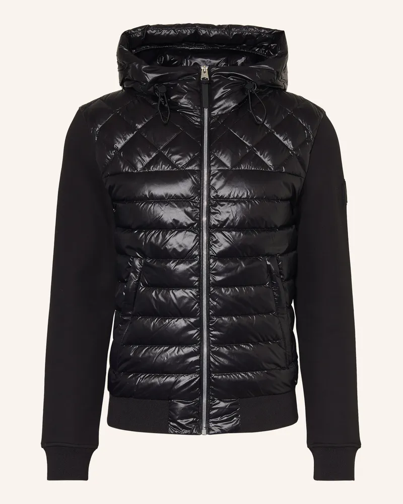 Mackage Daunenjacke FLETCHER im Materialmix Schwarz