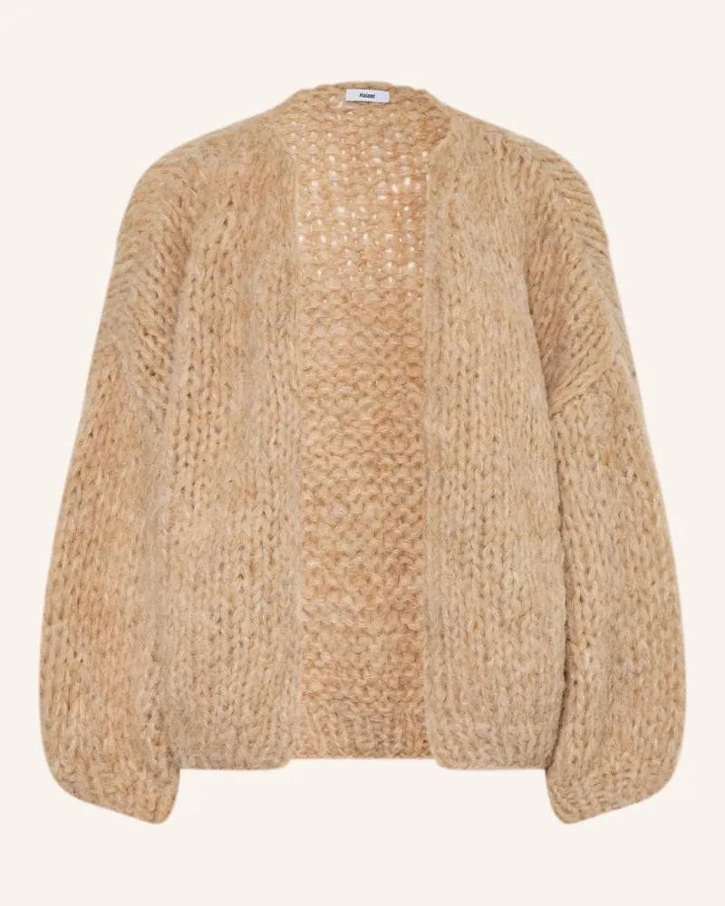 MAIAMI Strickhülle Mit Alpaka beige Beige