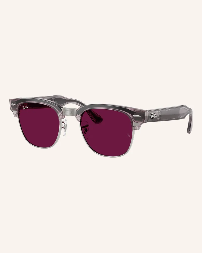 Ray Ban Smart Glasses rw7004 Audio Clubmaster lila Dunkellila