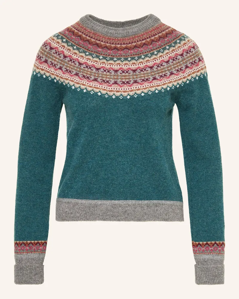 ERIBÉ Pullover Alpine blau Petrol