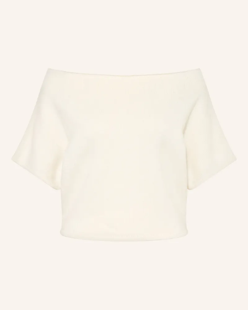 EB Denim Off-Shoulder-Shirt Dahlia beige Ecru