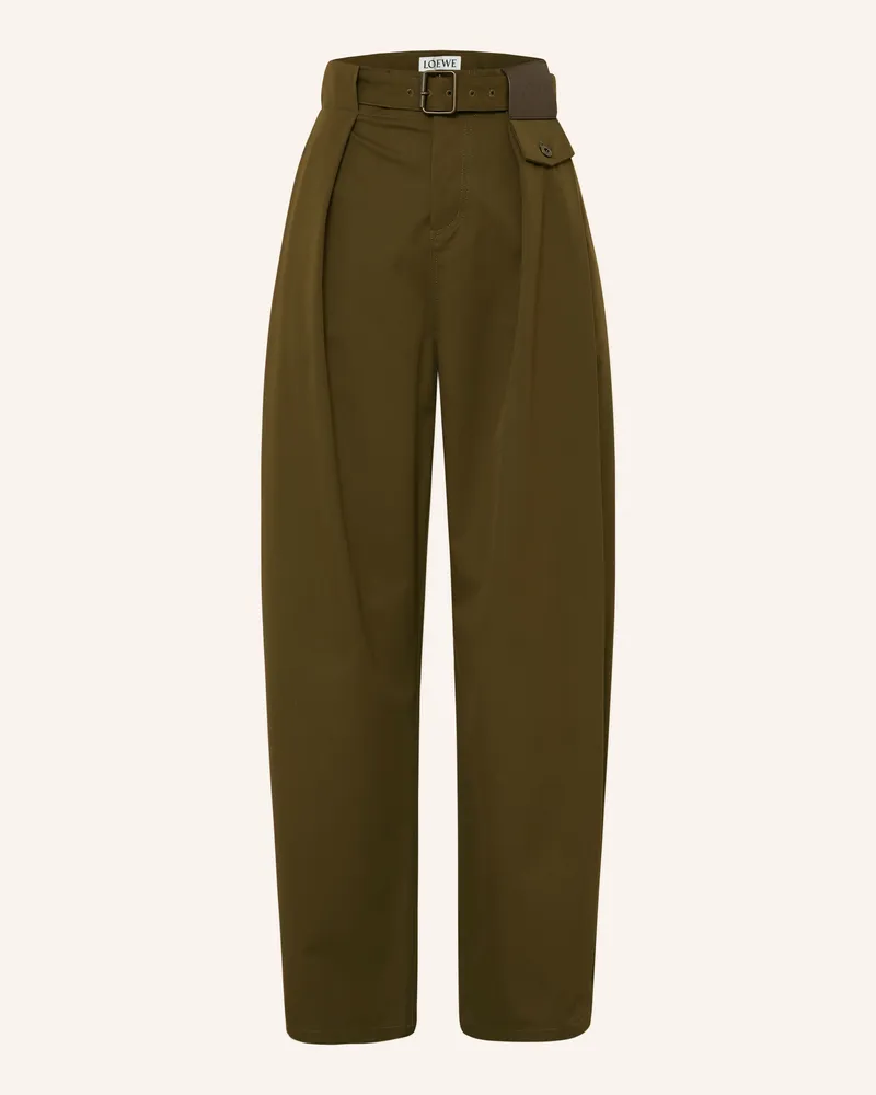 Loewe Marlenehose Khaki