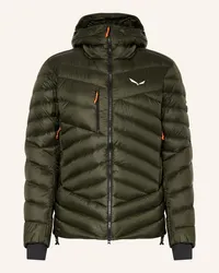 Salewa Lightweight-Daunenjacke ORTLES MED 3 Gruen