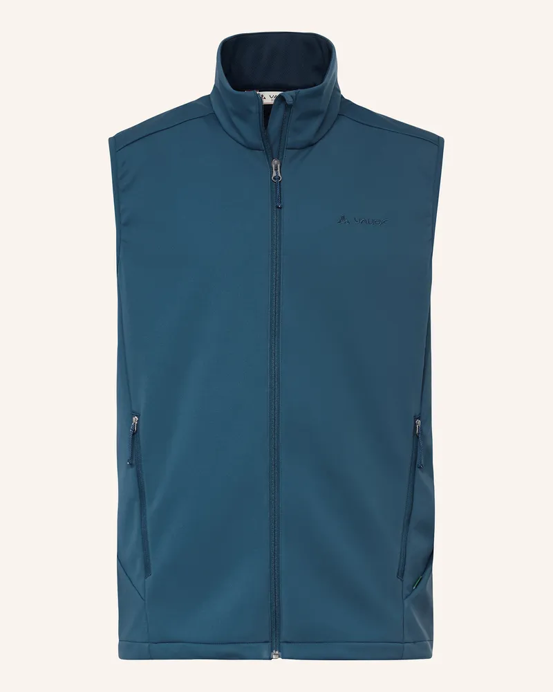 Vaude Softshell-Weste Everhike blau Blau