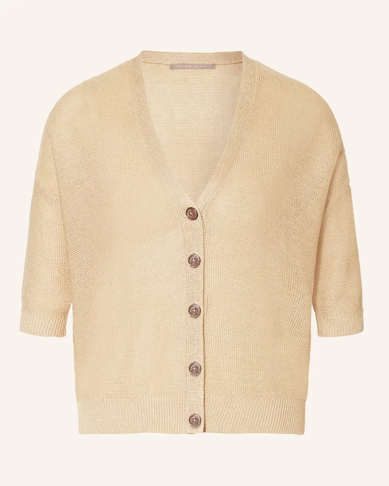(THE MERCER) N.Y. Strickjacke aus Leinen Beige