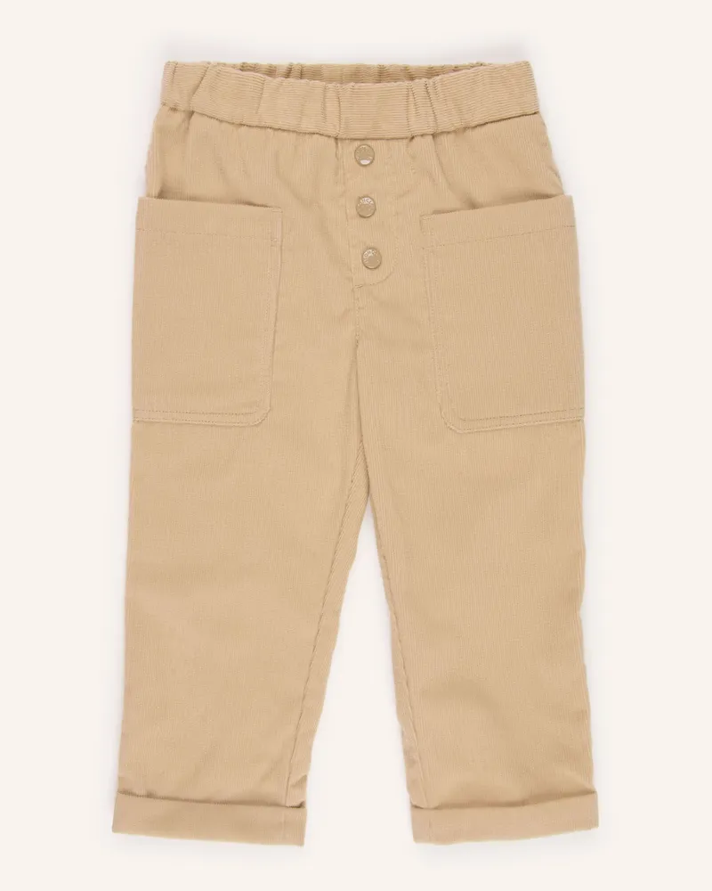 Moncler Cordhose beige Hellbraun