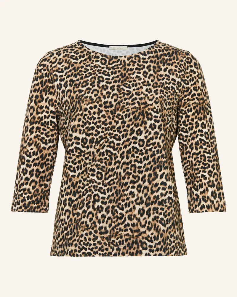 lilienfels Shirt mit 3/4-Arm Schwarz