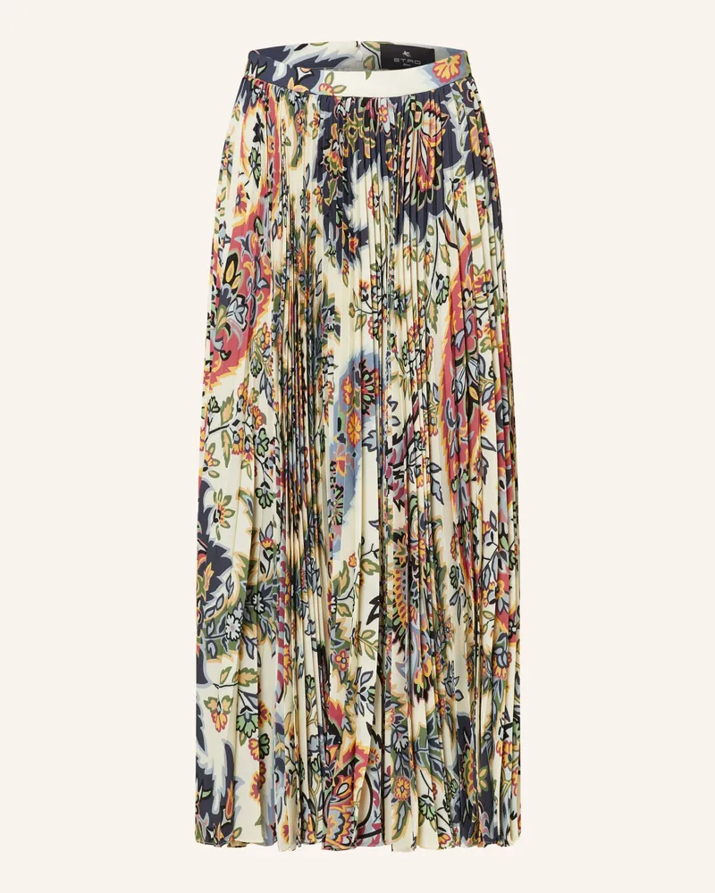 Etro Plisseerock Ecru