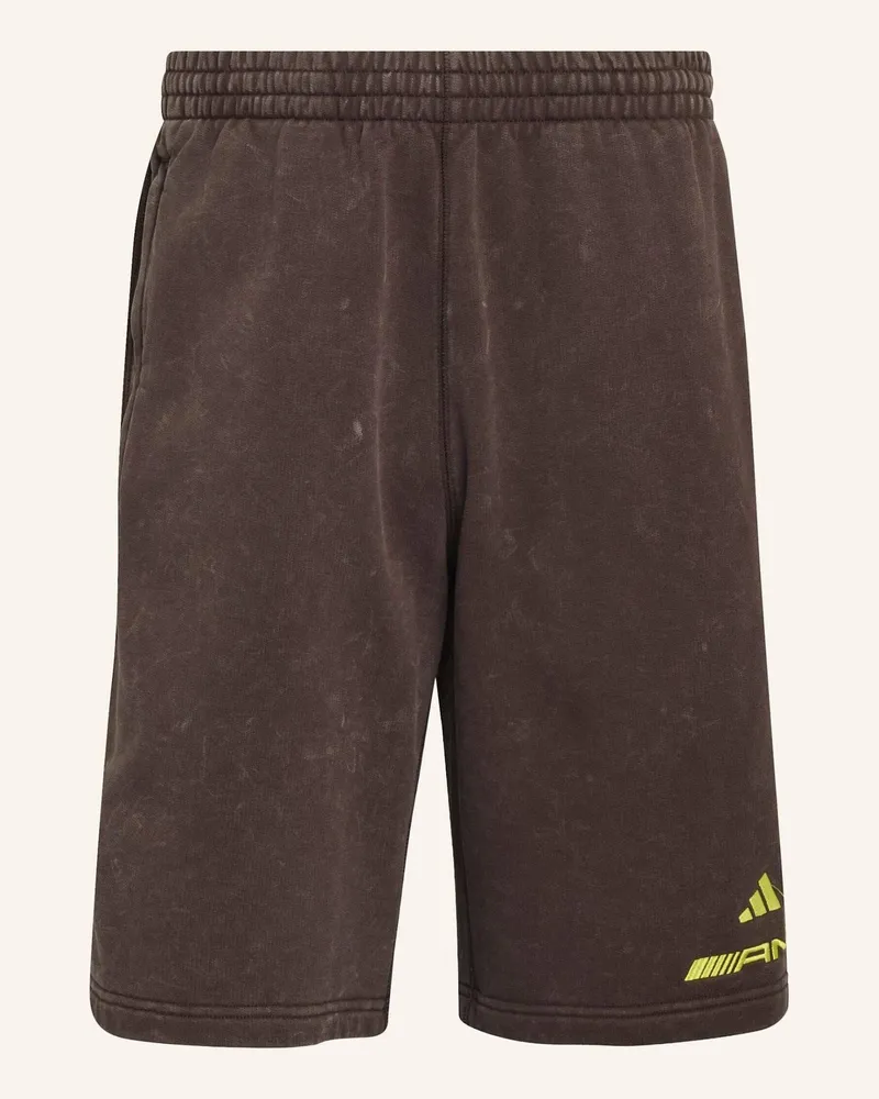 adidas AMG WASHED SHORTS Braun