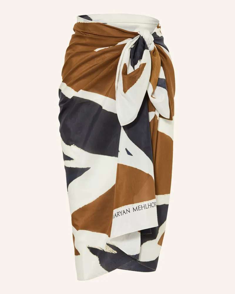 Maryan Mehlhorn Pareo Nomade Mit Seide braun Braun