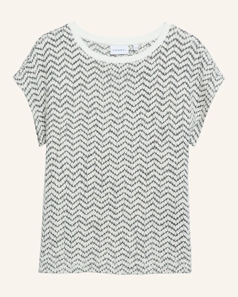 COMMA Sweatshirt schwarz Schwarz