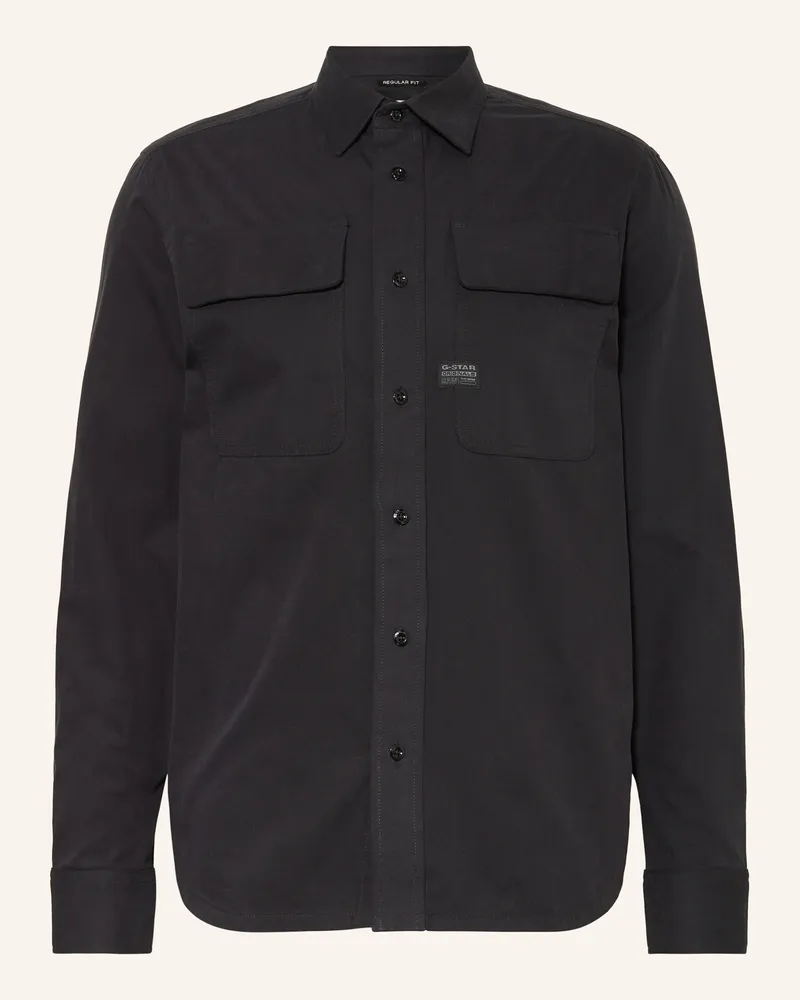 G-STAR RAW Overshirt Schwarz